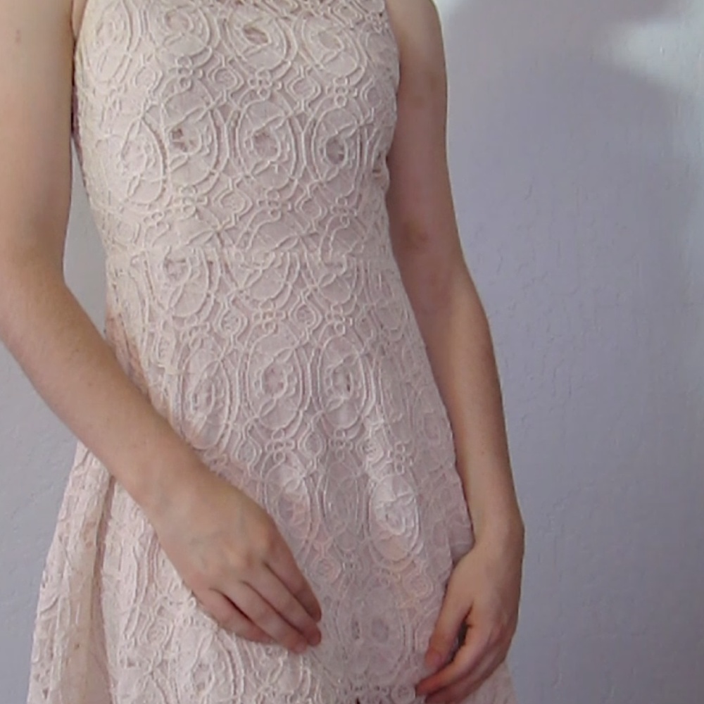 Cream Lace Nordstrom Dress - BB Dakota